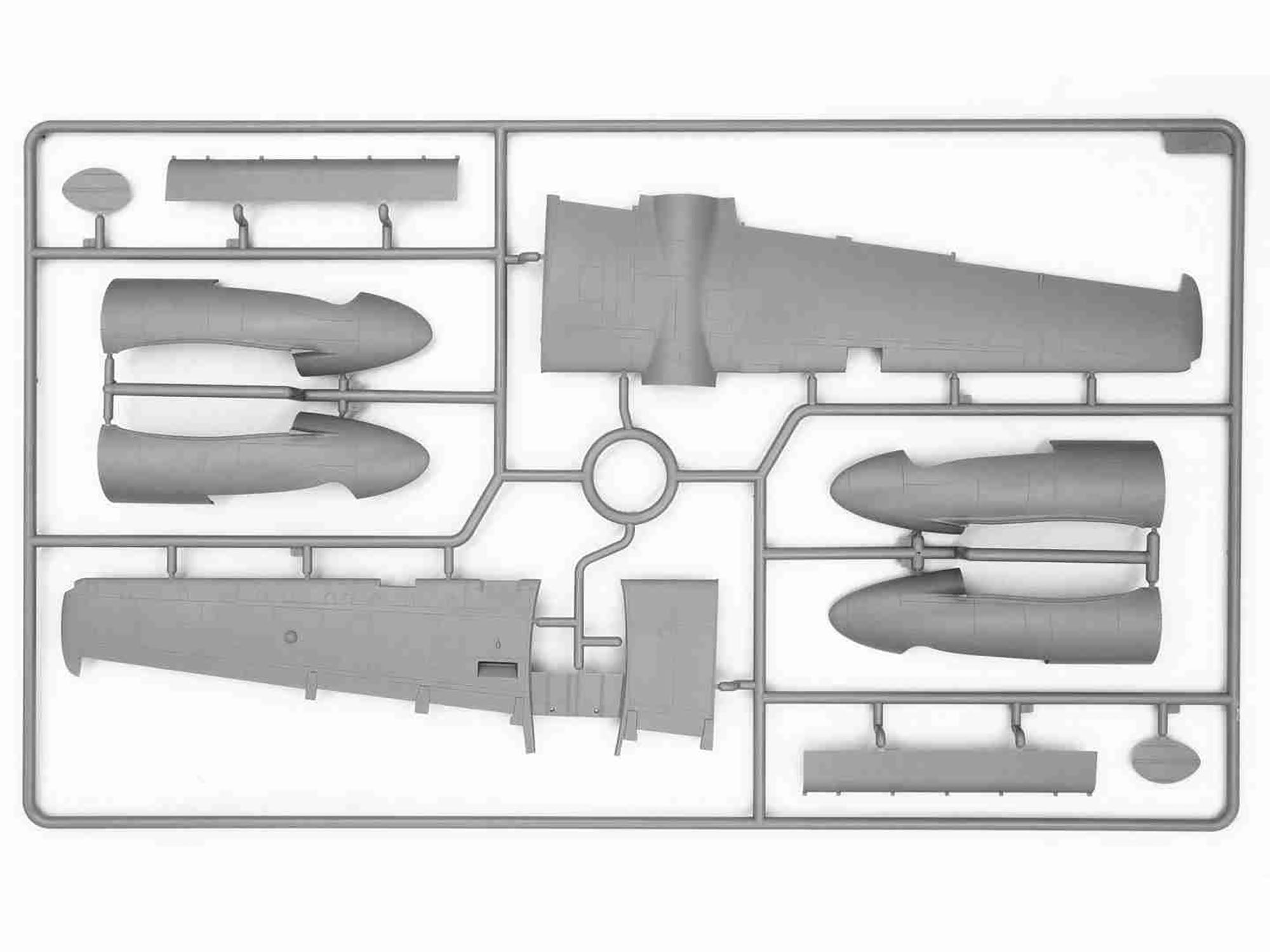 ICM 48281 Plastic model kit 1:48 B-26B-50 Invader, Korean War American bomber