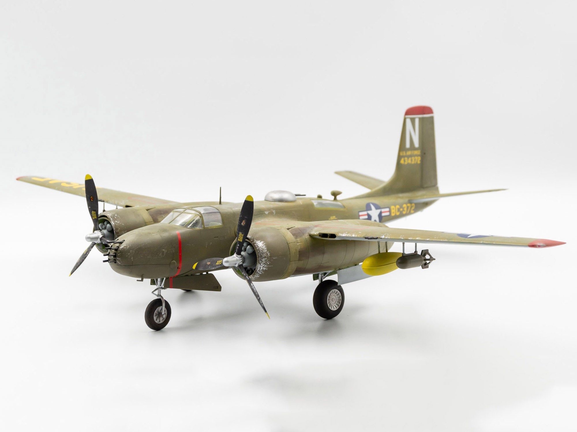 ICM 48281 Plastic model kit 1:48 B-26B-50 Invader, Korean War American bomber