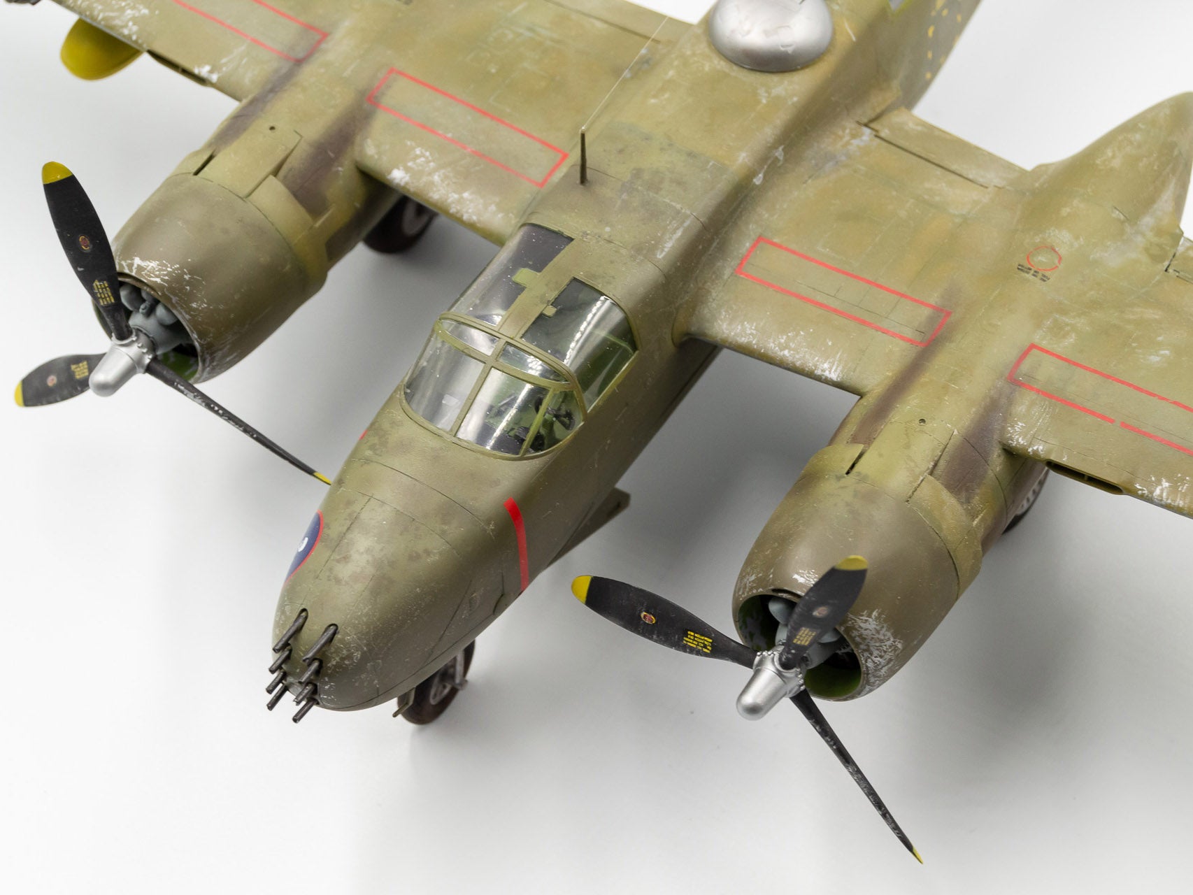 ICM 48281 Plastic model kit 1:48 B-26B-50 Invader, Korean War American bomber