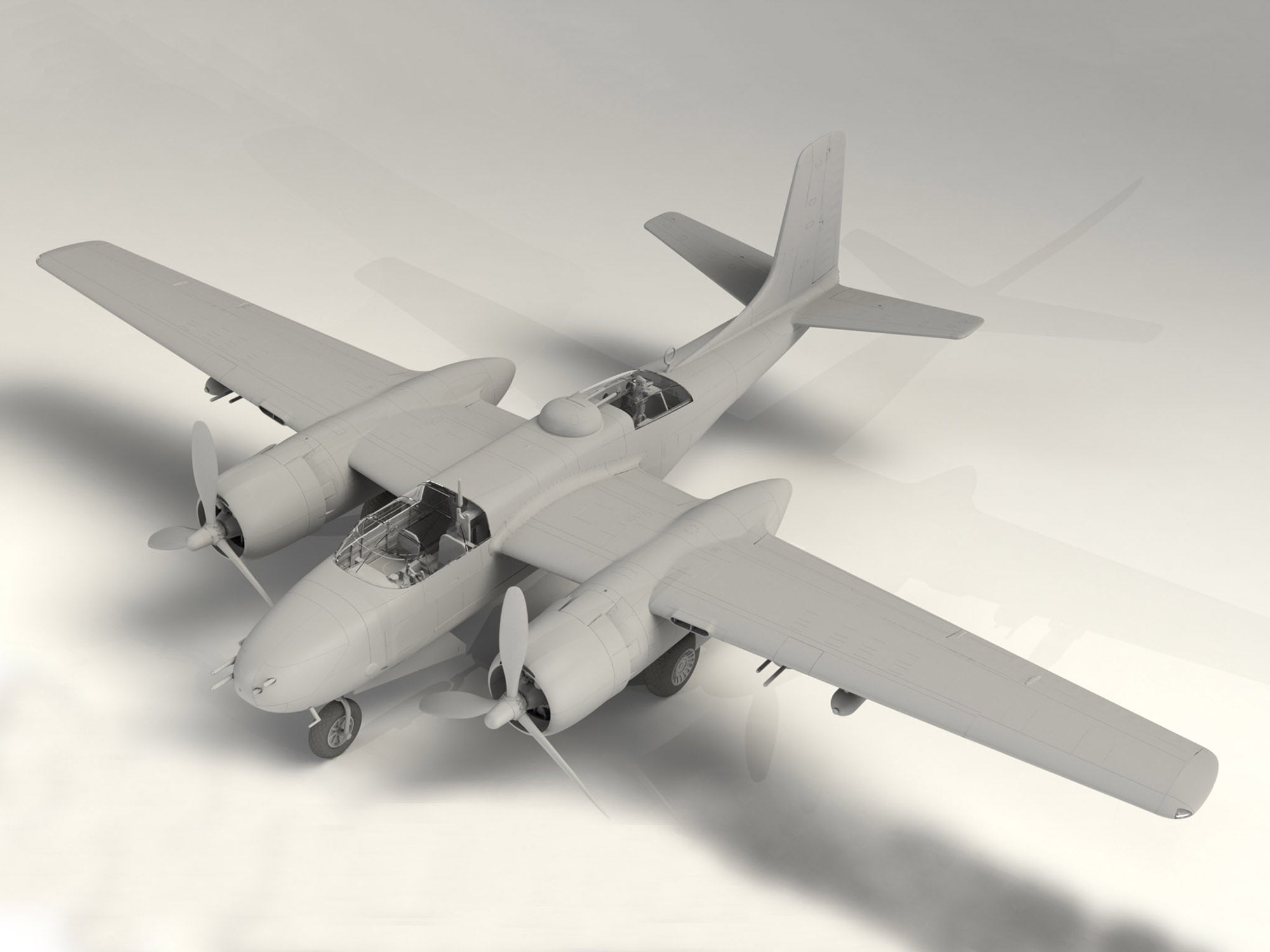 ICM 48282 Plastic model aircraft kit 1:48 