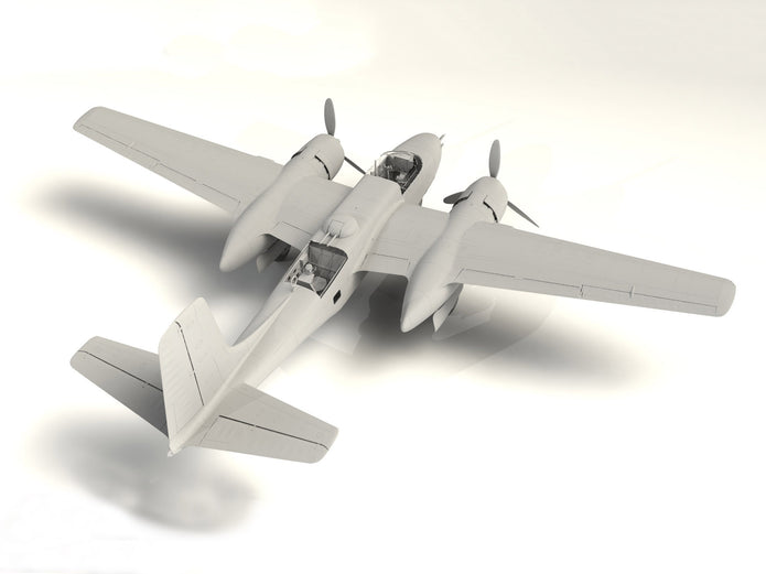 ICM 48282 Plastic model aircraft kit 1:48 "A-26B-15 Invader WWII American bomber