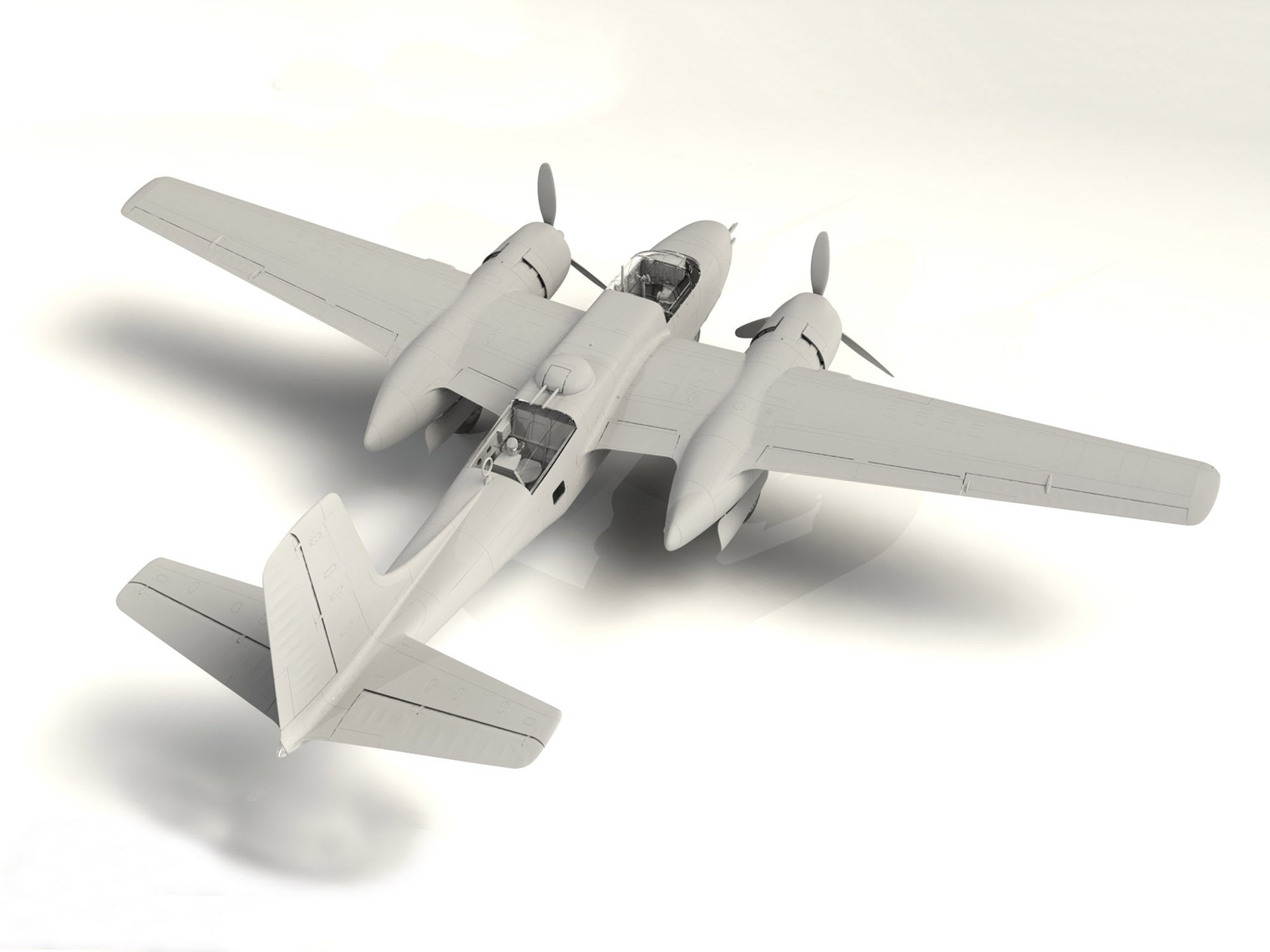 ICM 48282 Plastic model aircraft kit 1:48 