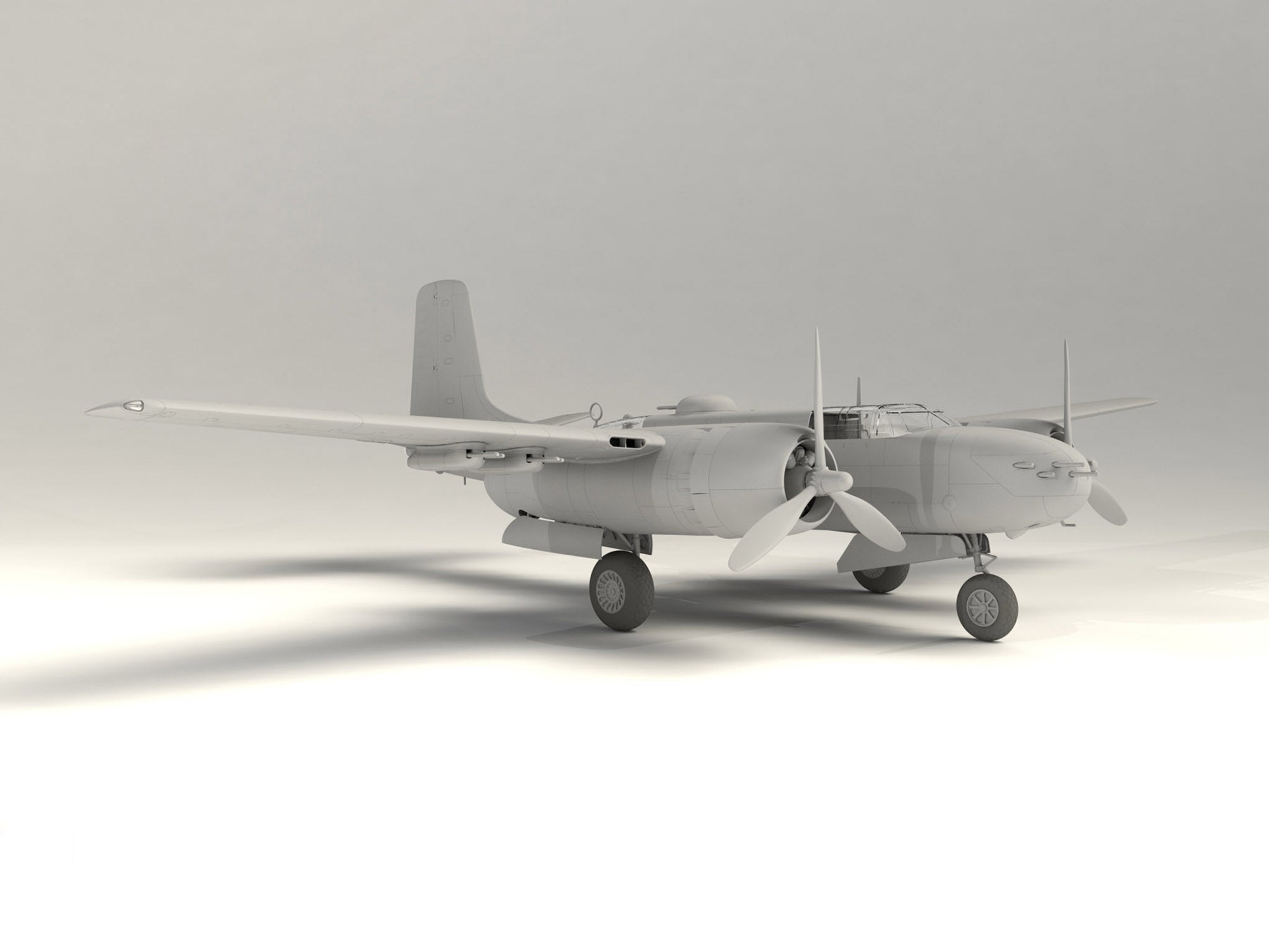ICM 48282 Plastic model aircraft kit 1:48 