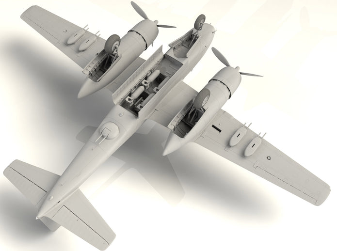 ICM 48282 Plastic model aircraft kit 1:48 "A-26B-15 Invader WWII American bomber