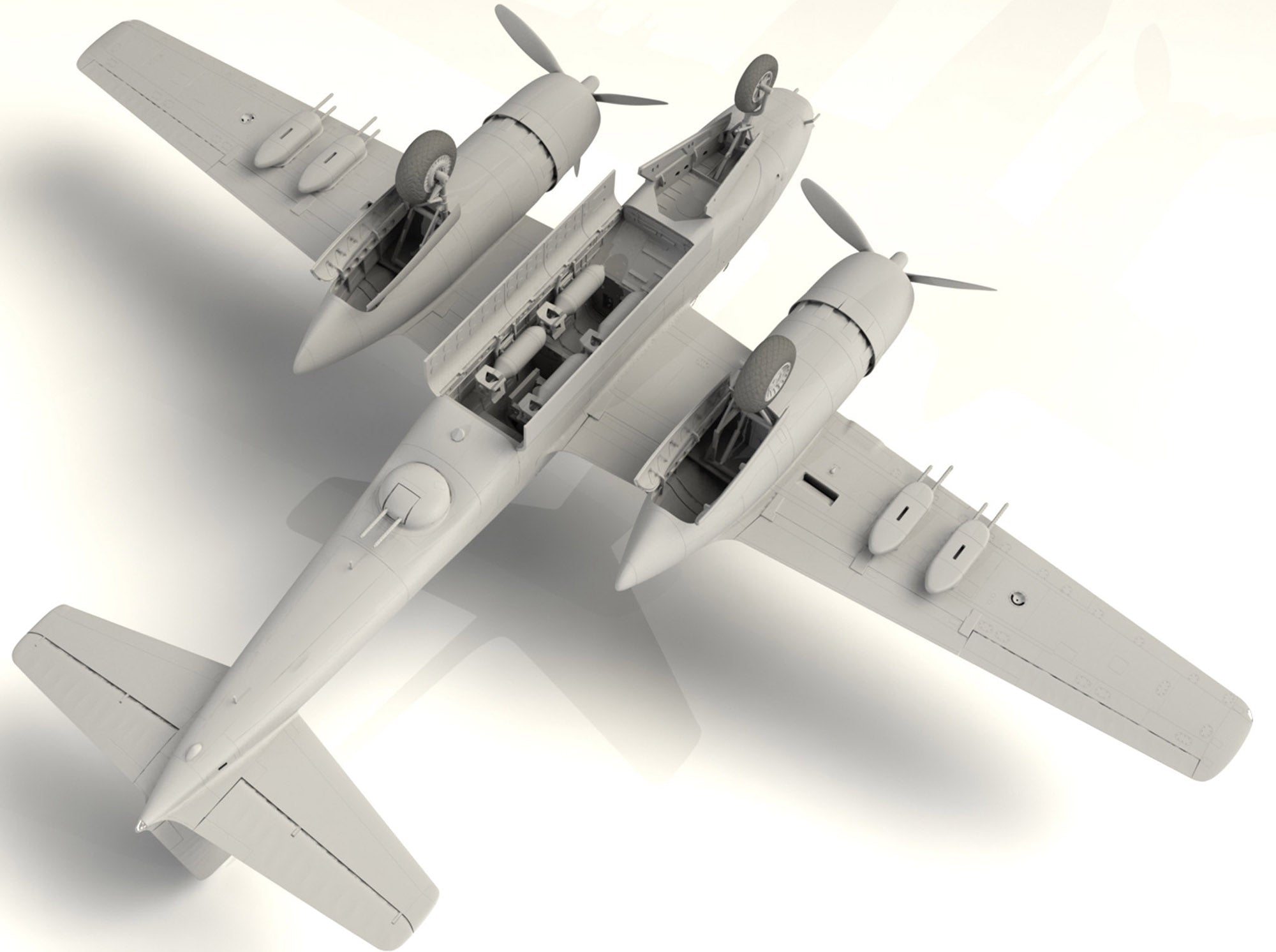 ICM 48282 Plastic model aircraft kit 1:48 