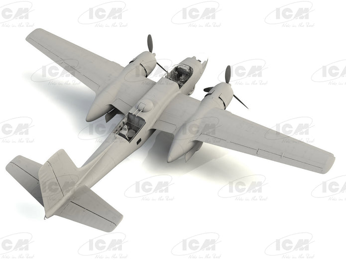 ICM 48283 Plastic aircraft model kit 1:48 A-26С-15 Invader WWII American bomber