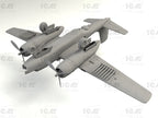 ICM 48284 Scale aircraft model 1:48 B-26С-50 Invader American Bomber Korean War