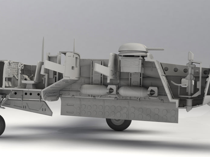 ICM 48285 Scale aircraft kit 1:48 A-26В Pacific War Theater,WWII American Bomber