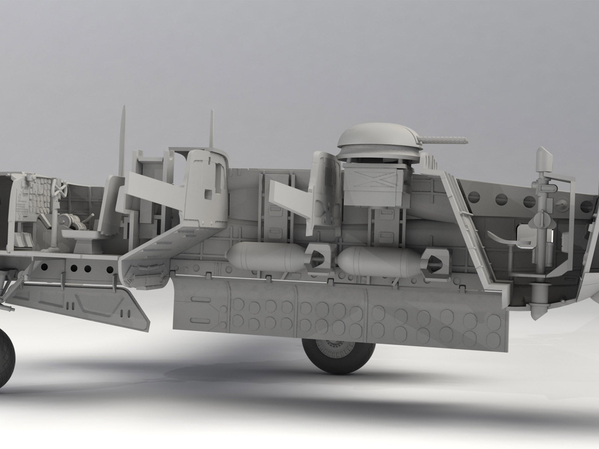 ICM 48285 Scale aircraft kit 1:48 A-26В Pacific War Theater,WWII American Bomber