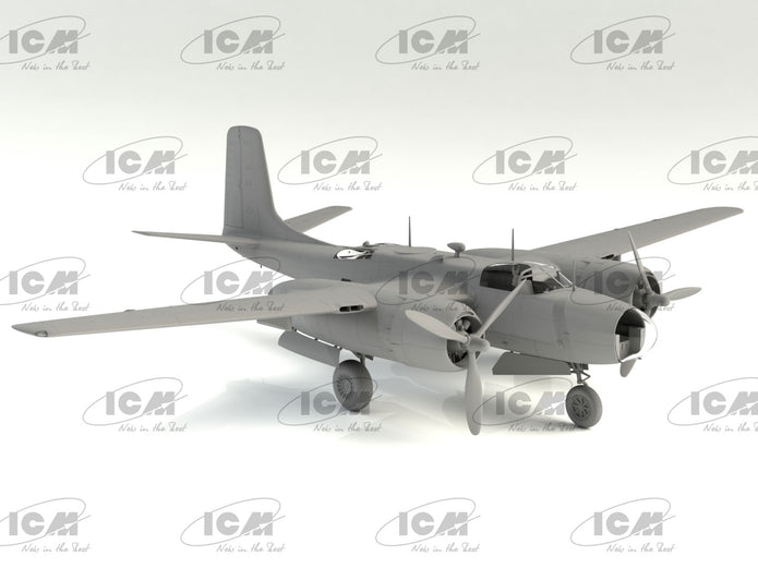 ICM 48287 Plastic model kit aircraft 1:48 Jig Dog JD-1D Invader US Navy aircraft