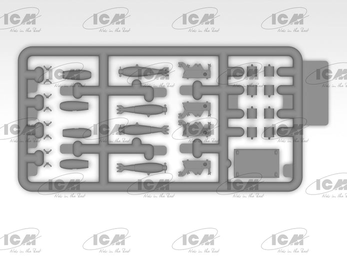 ICM 48288 model aircraft 1:48 A-26С-15 Invader with pilots and ground personnel
