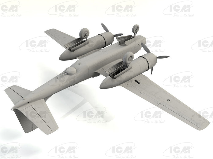 ICM 48288 model aircraft 1:48 A-26С-15 Invader with pilots and ground personnel