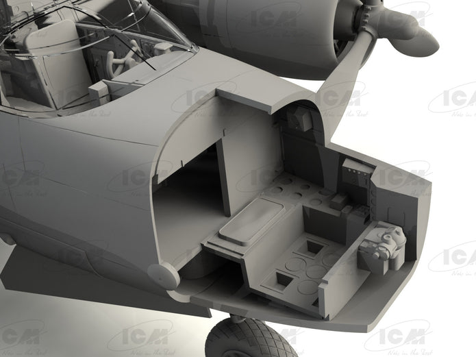 ICM 48288 model aircraft 1:48 A-26С-15 Invader with pilots and ground personnel