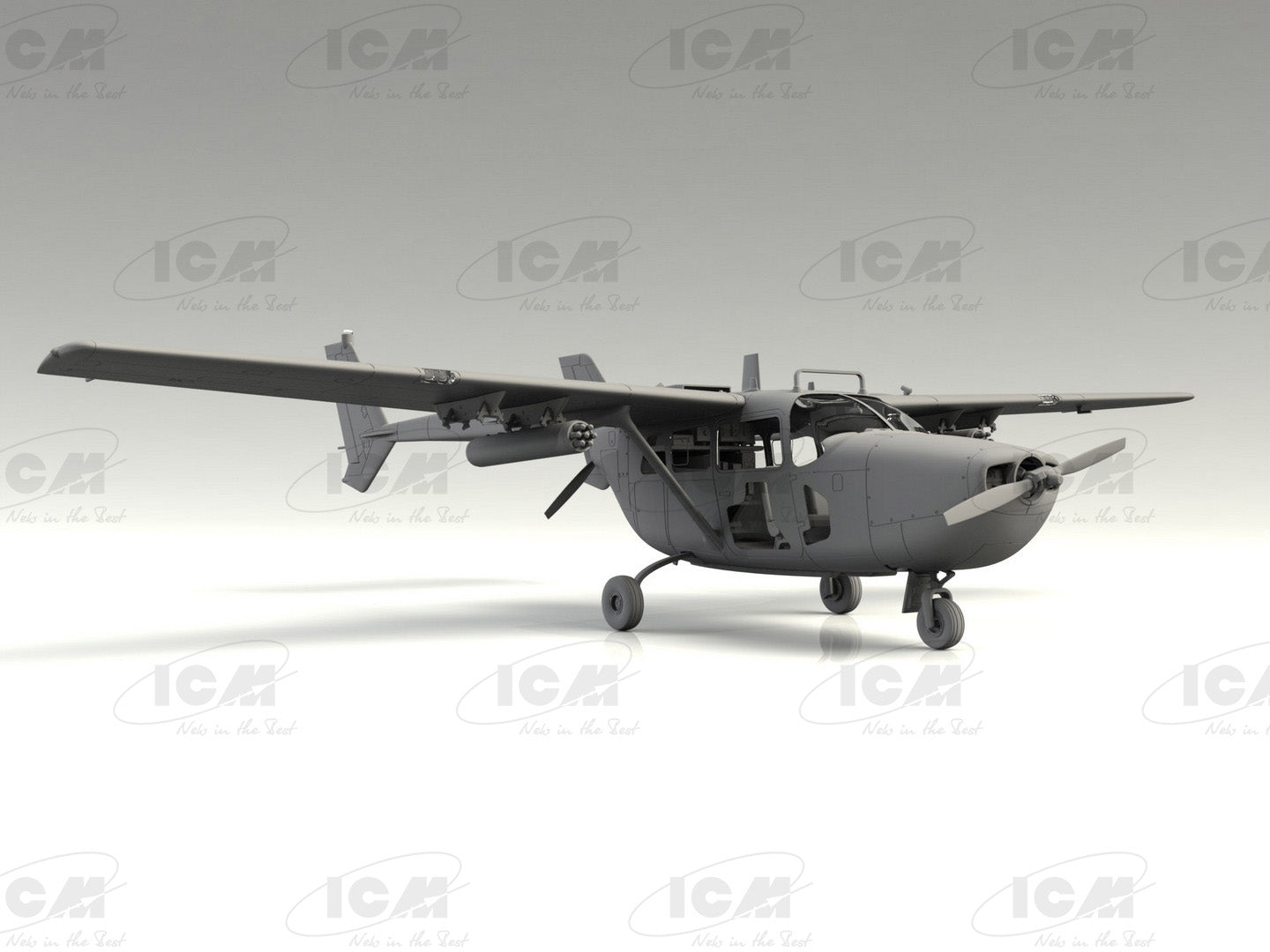 ICM 48290 Scale model aircraft 1:48 Cessna O2A Skymaster American Reconnaissance