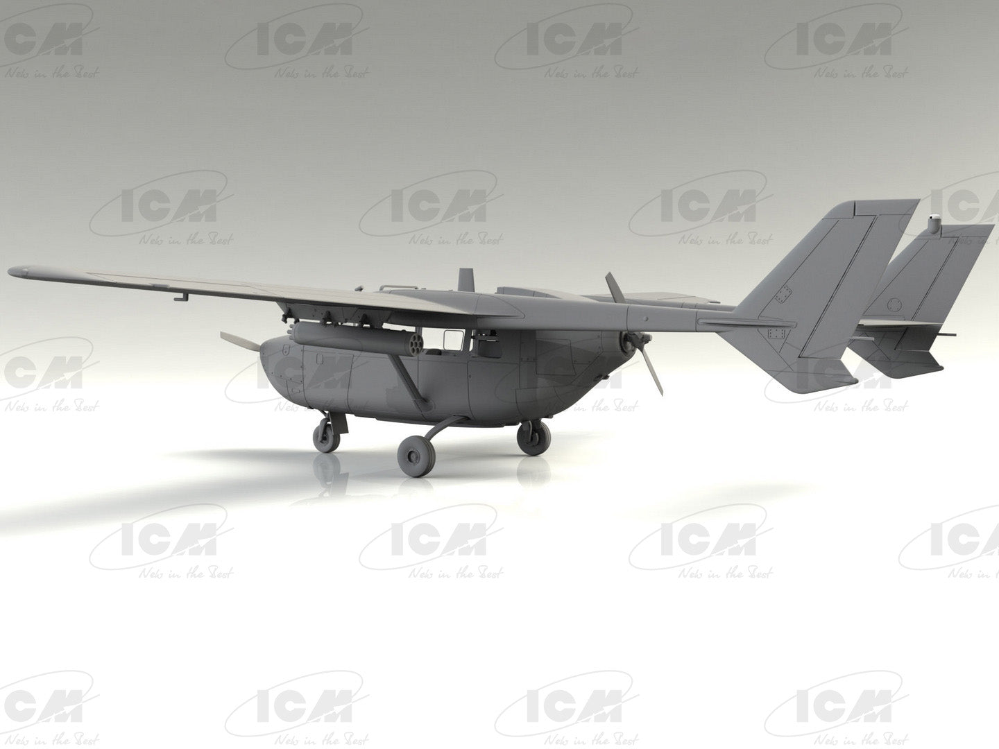 ICM 48290 Scale model aircraft 1:48 Cessna O2A Skymaster American Reconnaissance