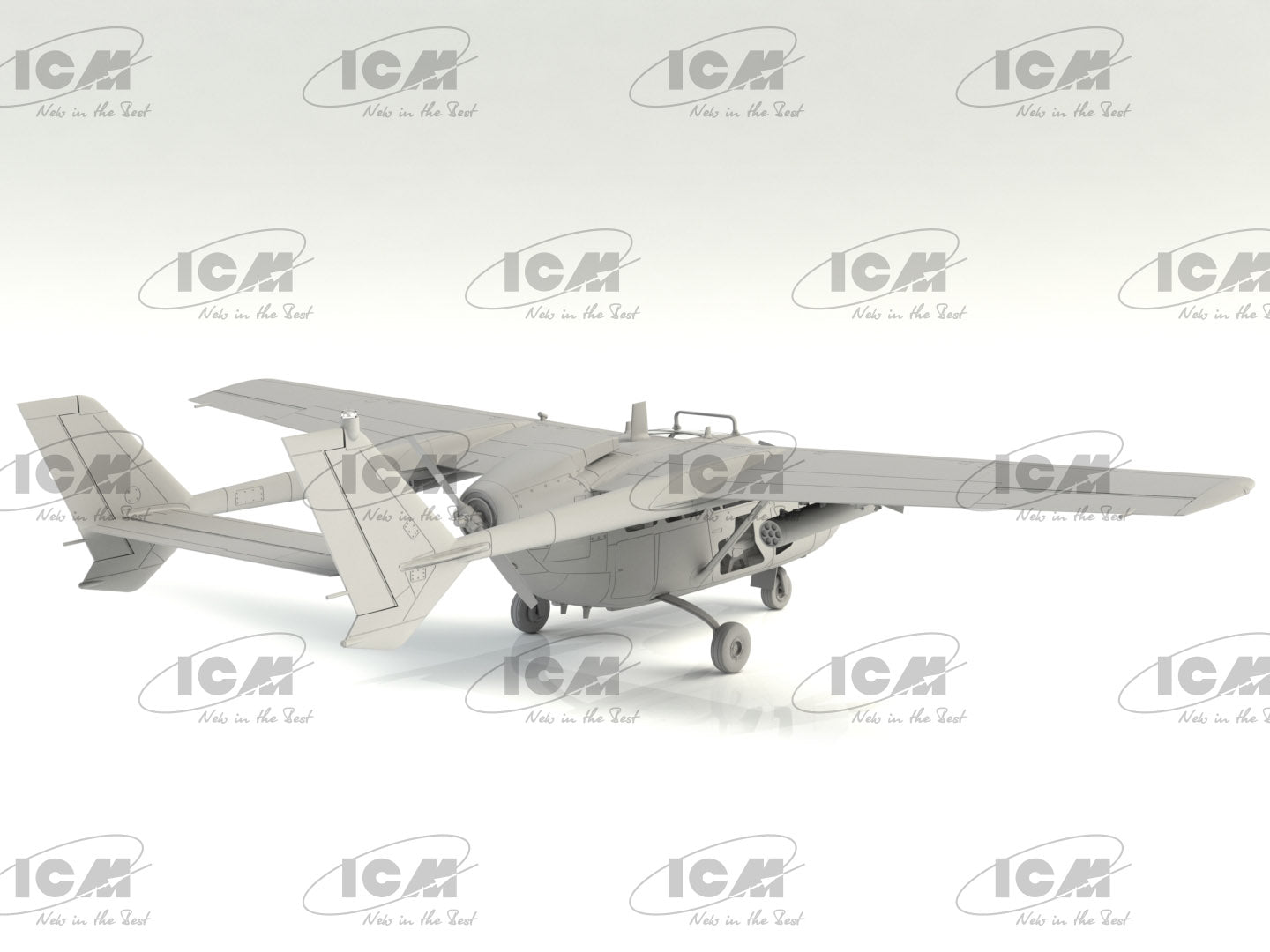 ICM 48292 Plastic model aircraft 1:48 O-2A (late production), USAF Observation