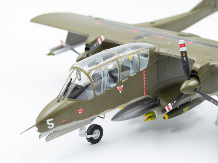 ICM 48300 Plastic model aircraft kit Scale 1:48 US Attack Aircraft OV-10А Bronco