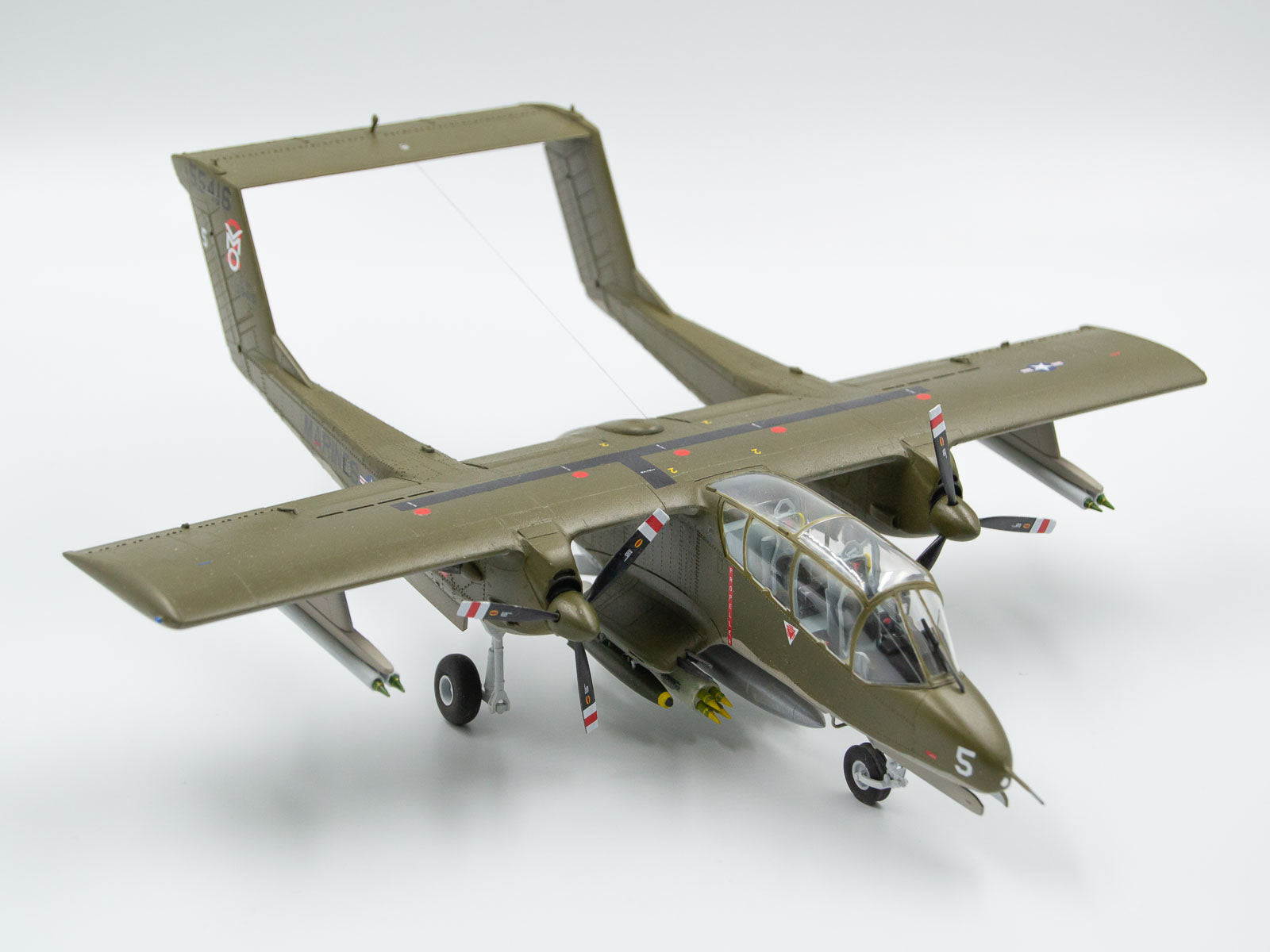 ICM 48300 Plastic model aircraft kit Scale 1:48 US Attack Aircraft OV-10А Bronco