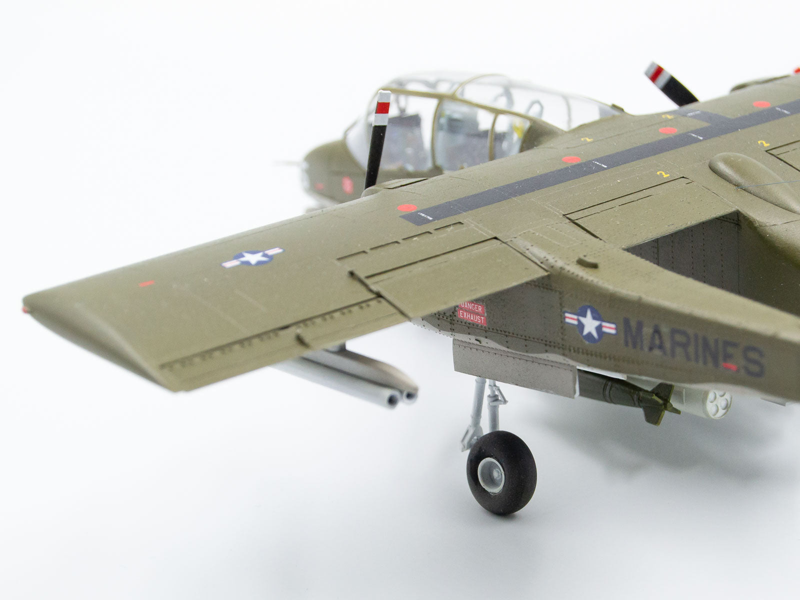 ICM 48300 Plastic model aircraft kit Scale 1:48 US Attack Aircraft OV-10А Bronco