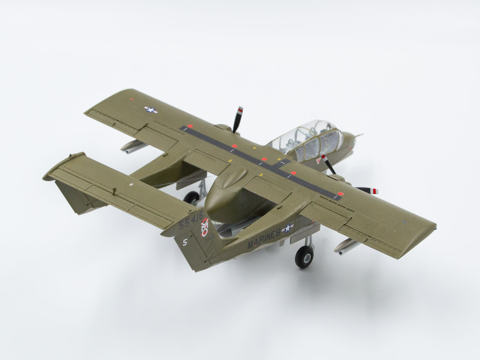 ICM 48300 Plastic model aircraft kit Scale 1:48 US Attack Aircraft OV-10А Bronco