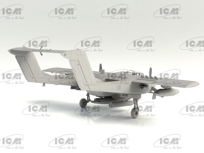 ICM 48301 model aircraft kit 1:48 OV-10D+ Bronco Light attack and observation