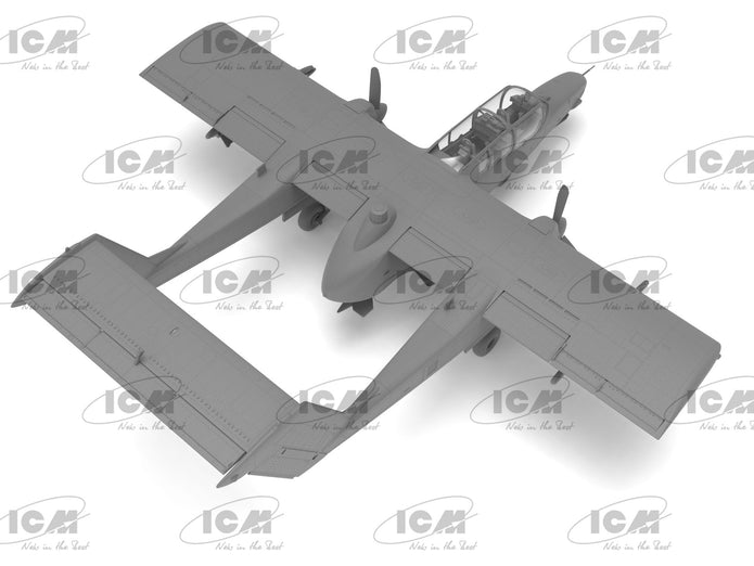 ICM 48302 kit 1:48 Desert Storm 1991 American aircrafts OV10A + OV10D+2kits box