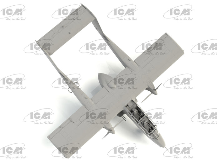 ICM 48304 Plastic model kit aircraft Scale 1:48 Bronco OV10A US Navy kits models