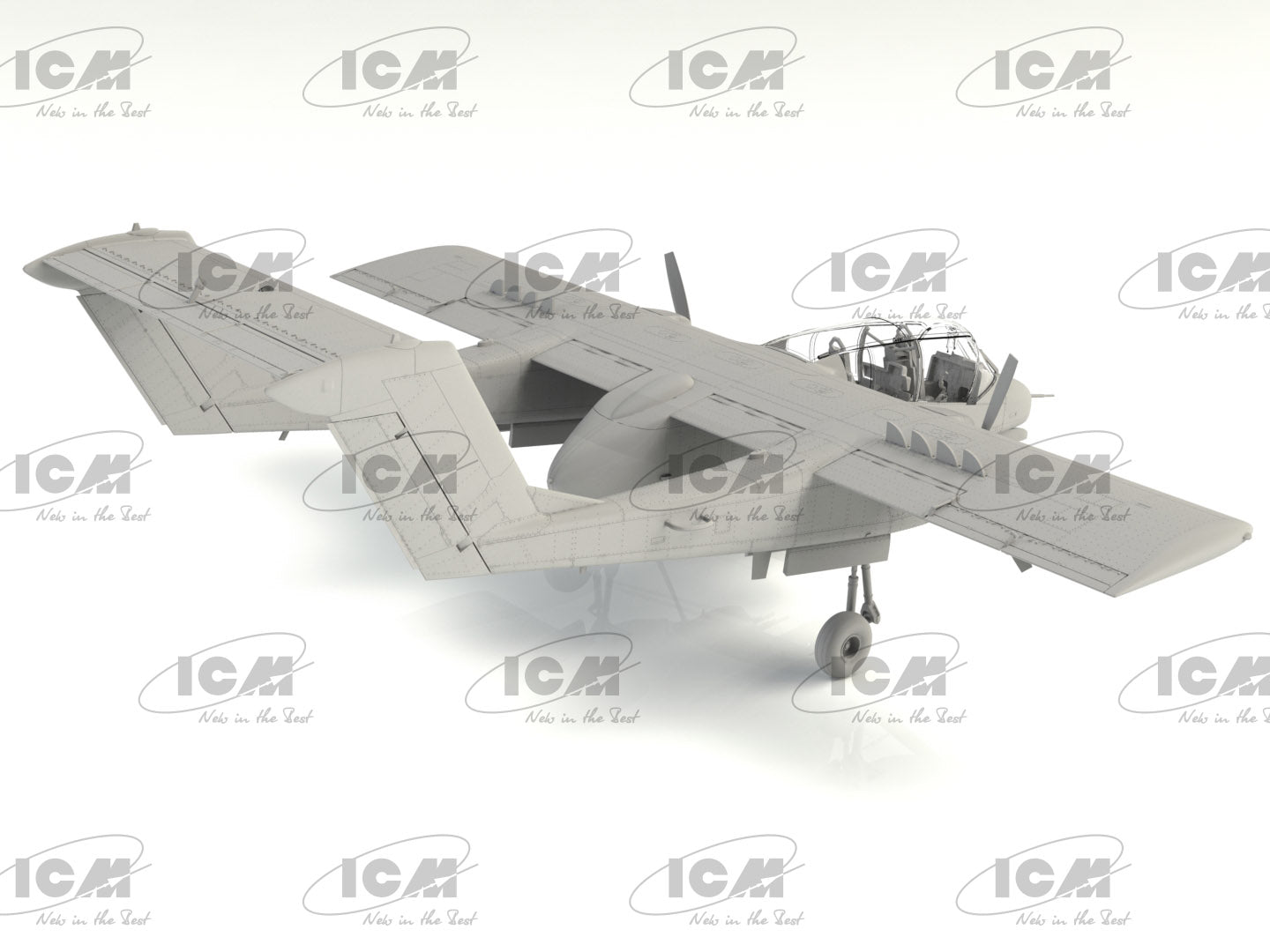 ICM 48304 Plastic model kit aircraft Scale 1:48 Bronco OV10A US Navy kits models