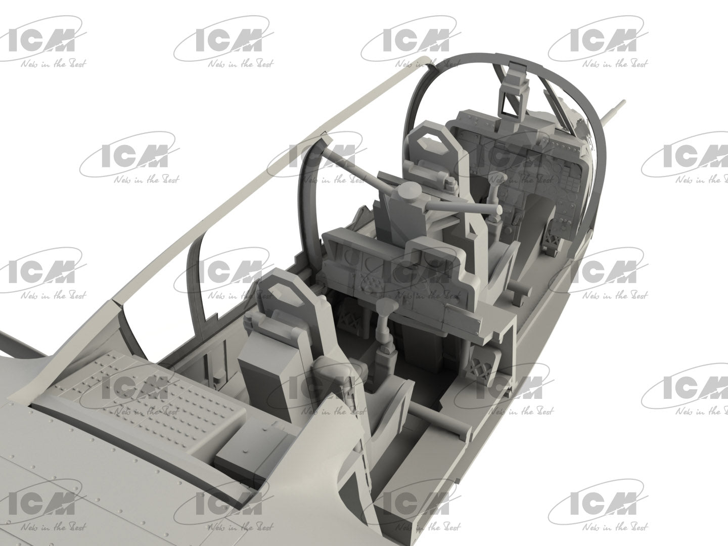 ICM 48304 Plastic model kit aircraft Scale 1:48 Bronco OV10A US Navy kits models