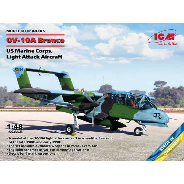 ICM 48305 models aircraft kit 1:48 OV-10A Bronco US Marine Corps Attack Aircraft