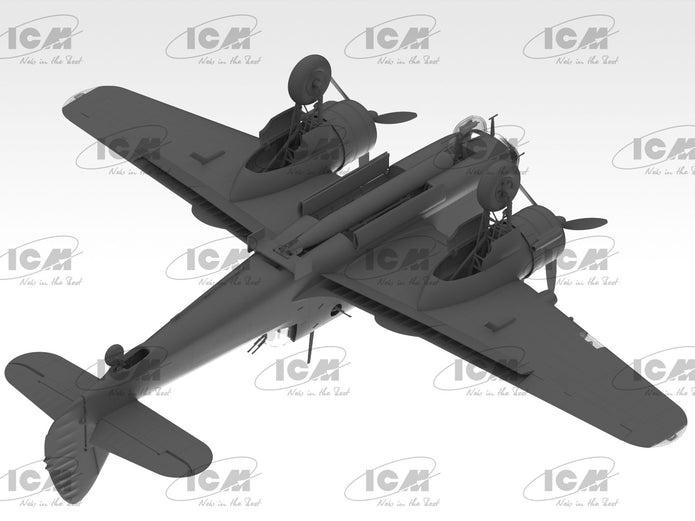 ICM 48310 model aircraft 1:48 Bristol Beaufort Mk.I British Torpedo-Bomber WWII