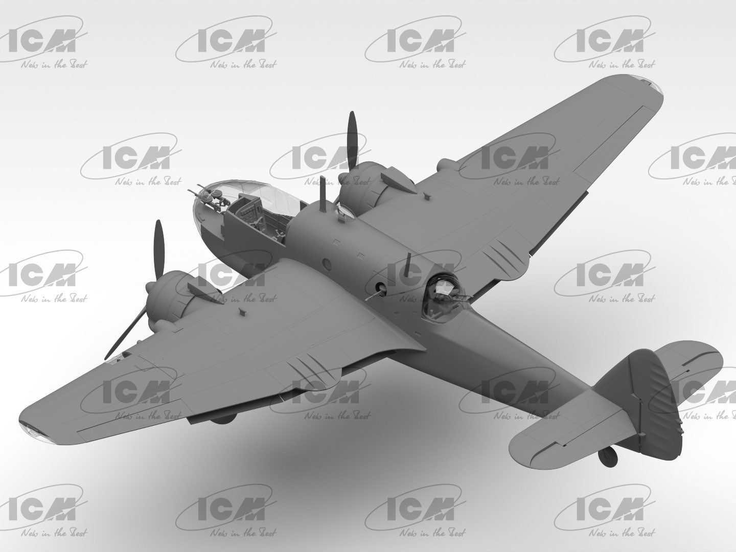 ICM 48310 model aircraft 1:48 Bristol Beaufort Mk.I British Torpedo-Bomber WWII