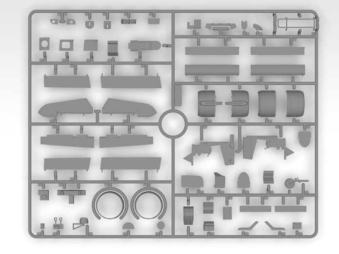 ICM 48312 Scale kit 1:48 Bristol Beaufort Mk.I WWII British dominions Air Force