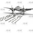 Bristol Beaufort Mk.I. Bombing raid Plastic Model Kit Aircraft 1:48 ICM 48314