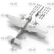 Bristol Beaufort Mk.I. Bombing raid Plastic Model Kit Aircraft 1:48 ICM 48314