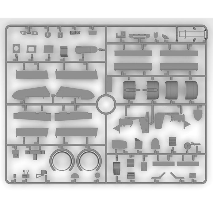 Bristol Beaufort Mk.I. Bombing raid Plastic Model Kit Aircraft 1:48 ICM 48314