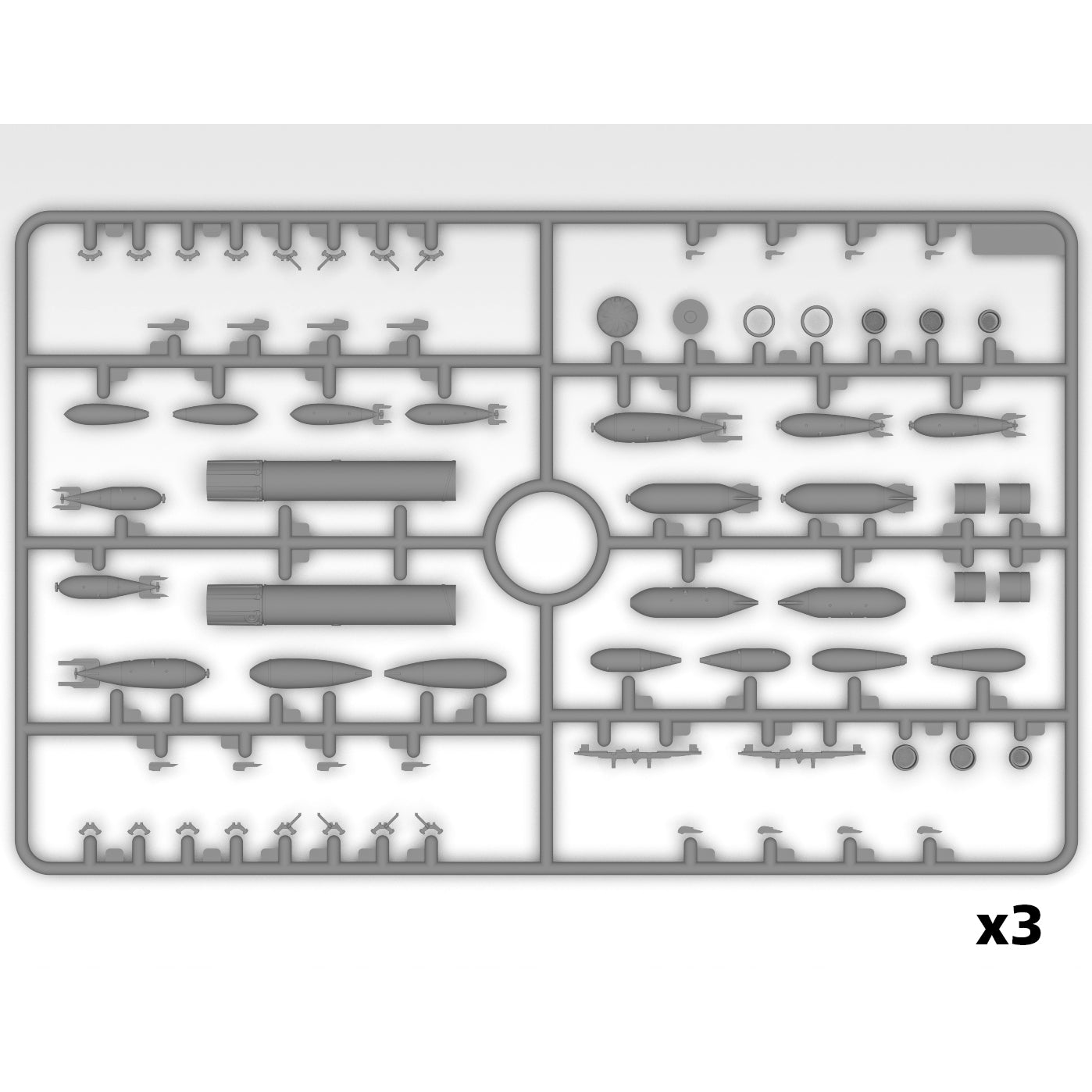 Bristol Beaufort Mk.I. Bombing raid Plastic Model Kit Aircraft 1:48 ICM 48314