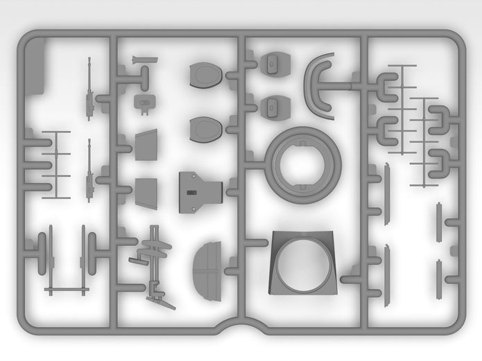 Bristol Beaufort Mk.IA WWII British torpedo bomber Scale 1:48 ICM48315 Plastic Model Aircraft Kit