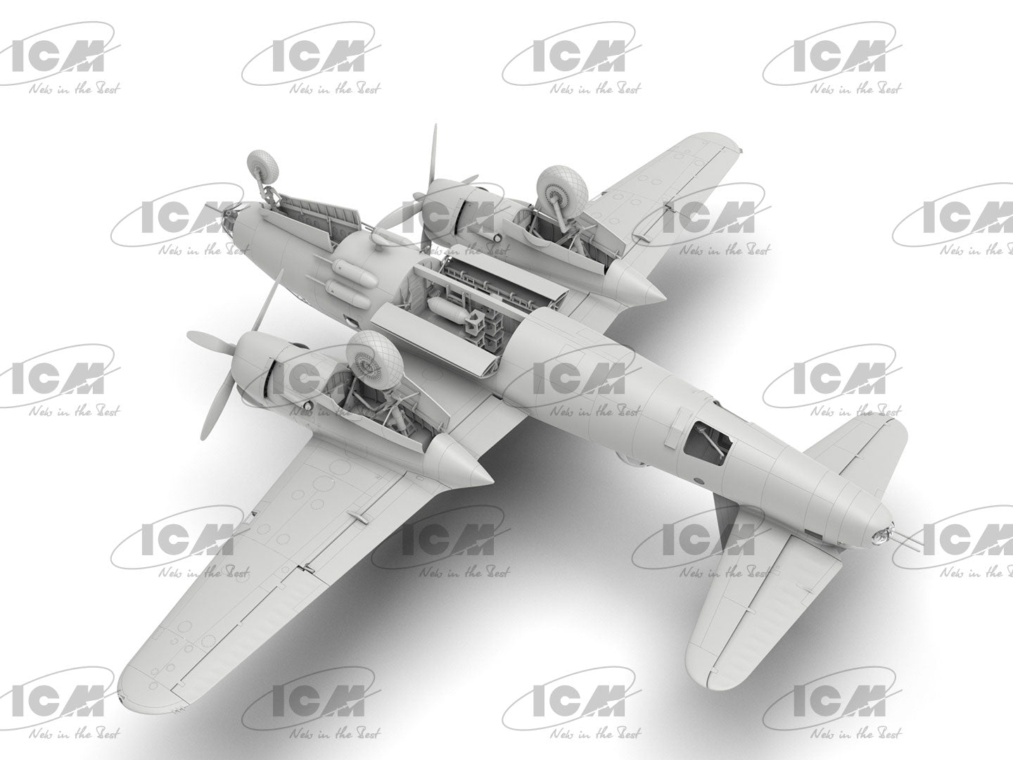 B-26B Marauder WWII American Bomber 1:48 Plastic Model aircraft Kit ICM 48320