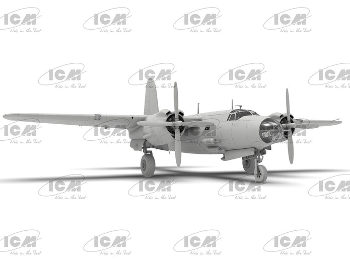 B-26G Marauder
WWII American/French Bomber Scale 1:48 ICM48323 Plastic Model Aircraft Kit