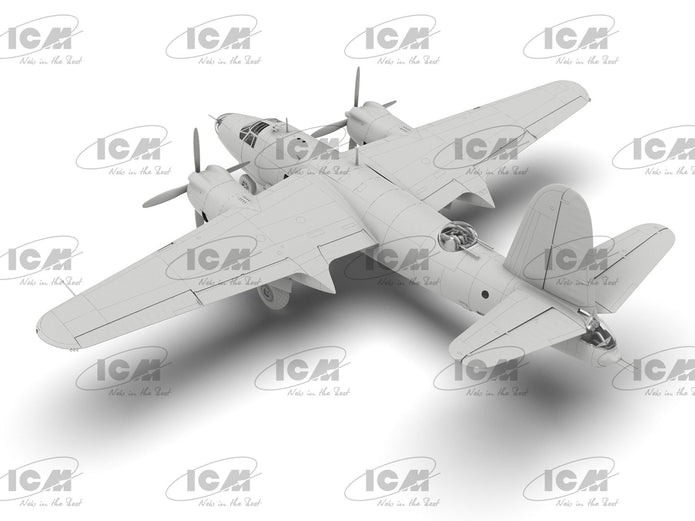 B-26G Marauder
WWII American/French Bomber Scale 1:48 ICM48323 Plastic Model Aircraft Kit