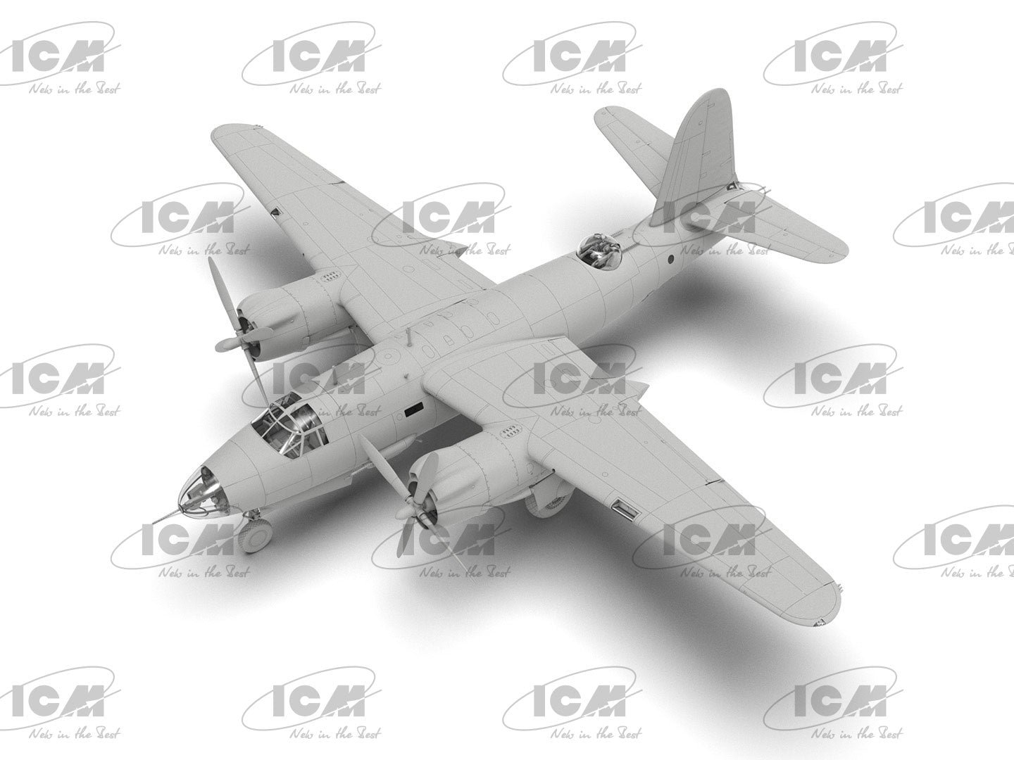 B-26F Marauder WWII American Bomber Scale 1:48 ICM48325 Plastic Model Aircraft Kit