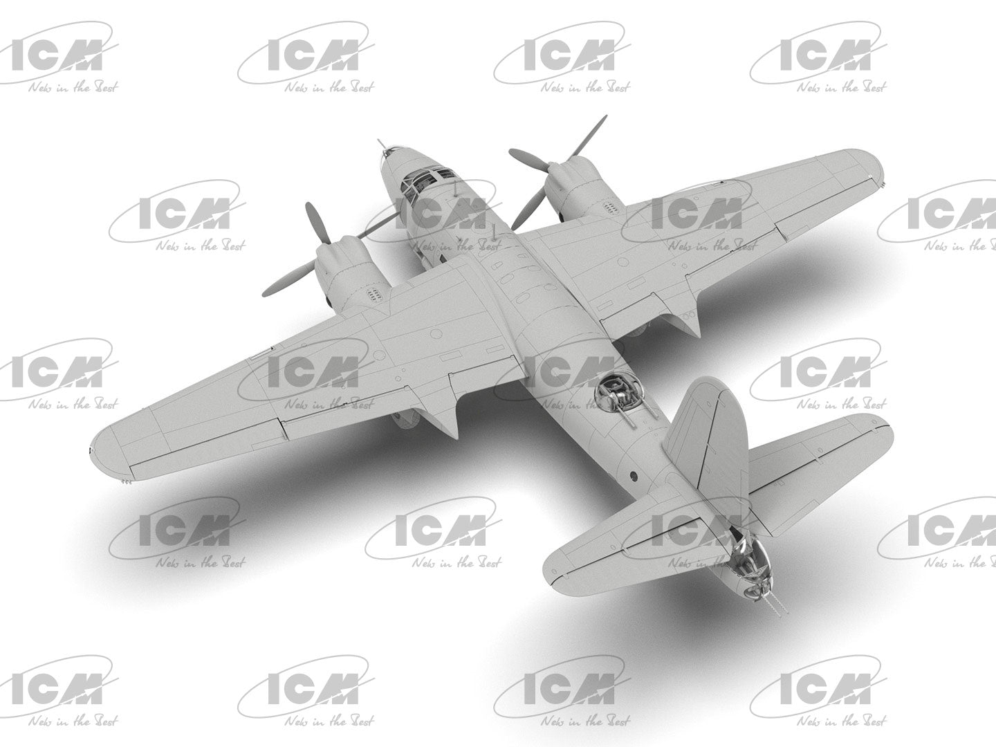 B-26F Marauder WWII American Bomber Scale 1:48 ICM48325 Plastic Model Aircraft Kit