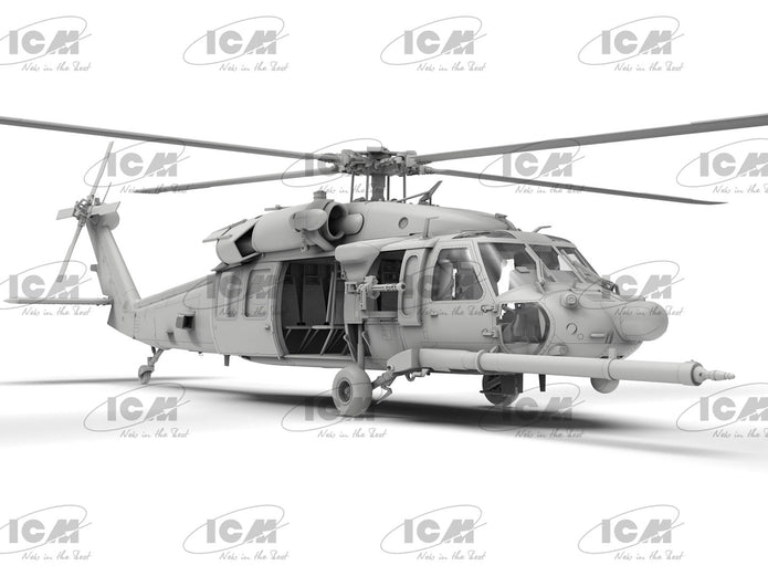 MH-60L Black Hawk
US Special Forces Helicopter Scale 1:48 ICM48360 Plastic Model Helicopter Kit
