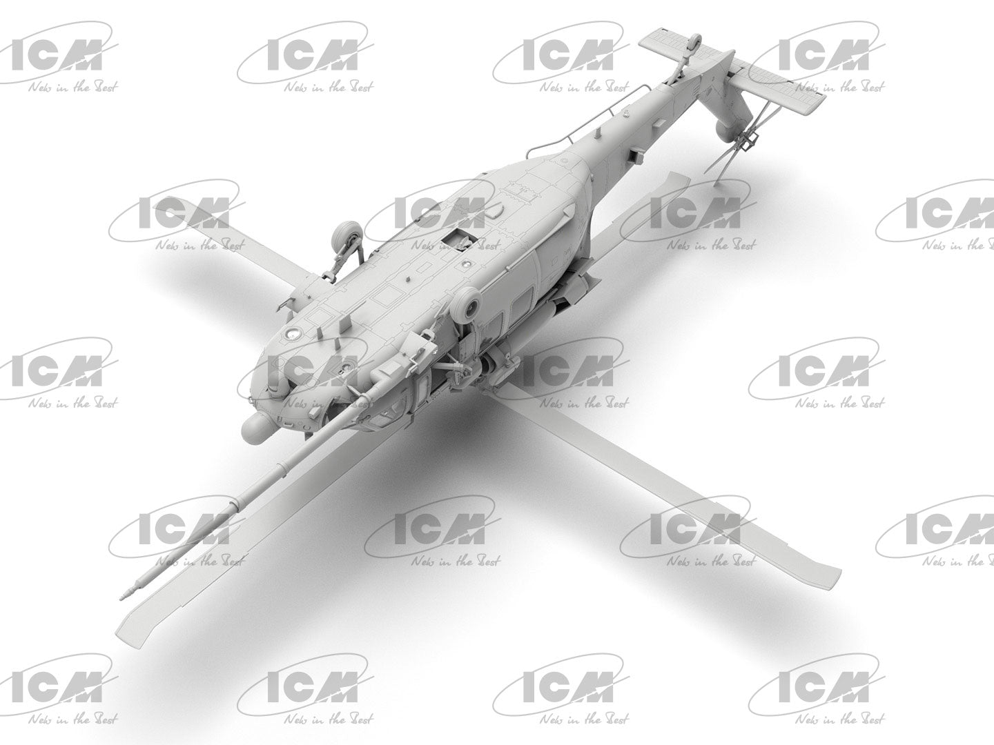 MH-60L Black Hawk
US Special Forces Helicopter Scale 1:48 ICM48360 Plastic Model Helicopter Kit