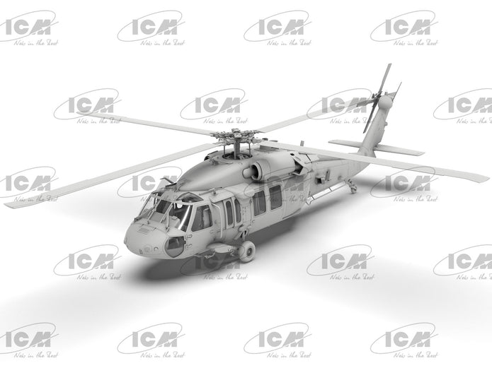 UH-60A Black Hawk
US Military Transport Helicopter Scale 1:48 ICM48361 Plastic Model Helicopter Kit