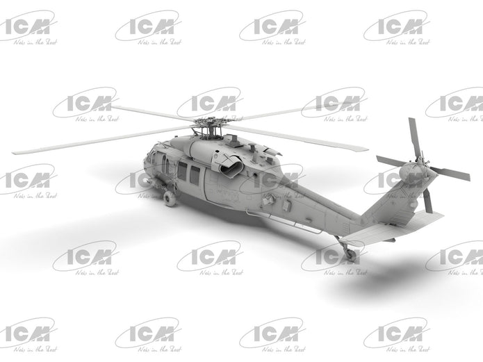 UH-60A Black Hawk
US Military Transport Helicopter Scale 1:48 ICM48361 Plastic Model Helicopter Kit