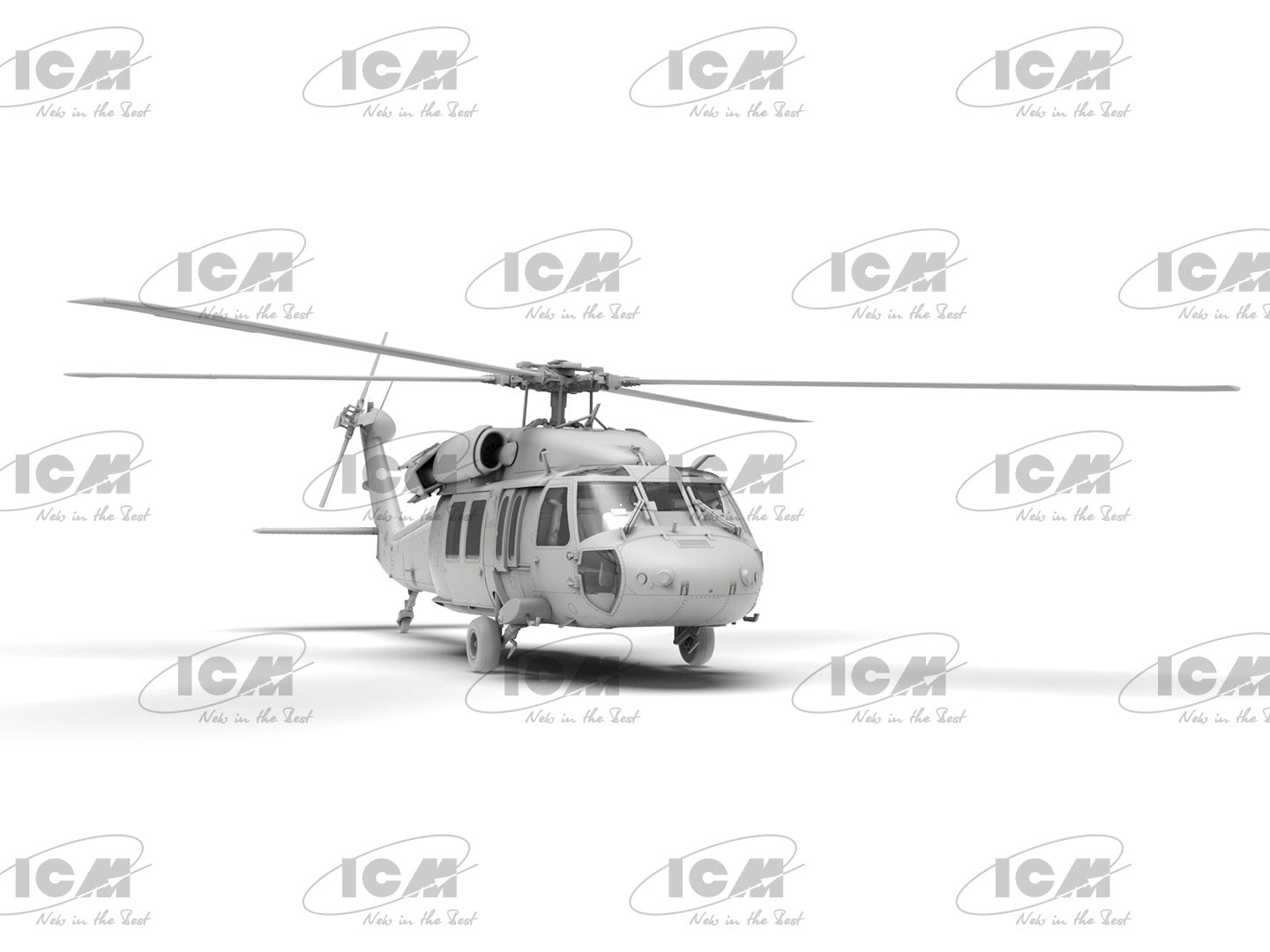 UH-60A Black Hawk
Defence Intelligence of Ukraine Scale 1:48 ICM48362 Plastic Model Helicopter Kit