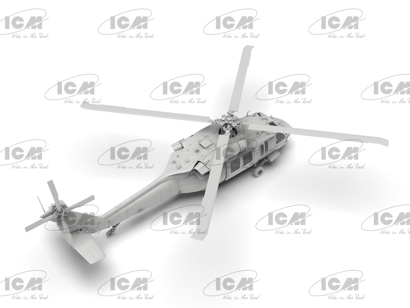 UH-60A Black Hawk
Defence Intelligence of Ukraine Scale 1:48 ICM48362 Plastic Model Helicopter Kit