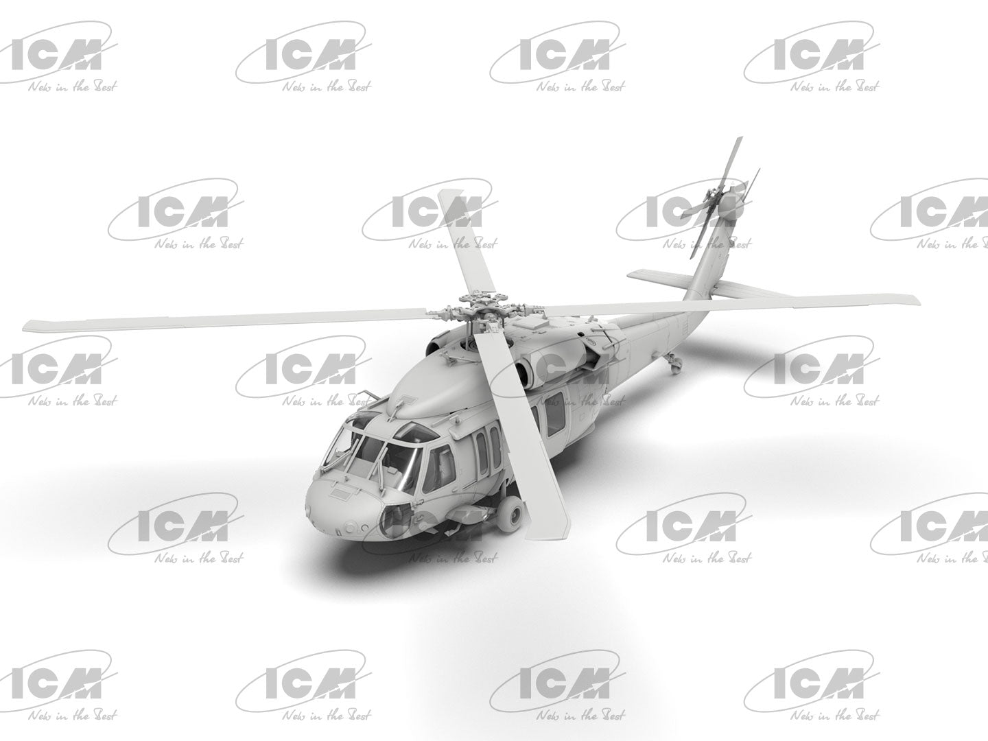 UH-60A Black Hawk
Defence Intelligence of Ukraine Scale 1:48 ICM48362 Plastic Model Helicopter Kit